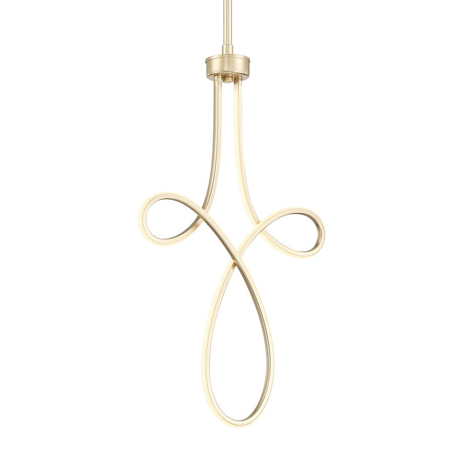 Minka George Kovacs LED Mini Pendant, Soft Gold - P5431-697-L