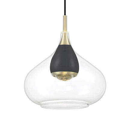 7" LED Mini Pendant, Coal