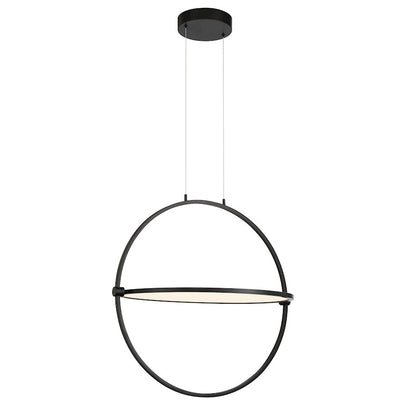 Minka George Kovacs Studio 23 LED 24" Pendant, Coal - P5540-66A-L