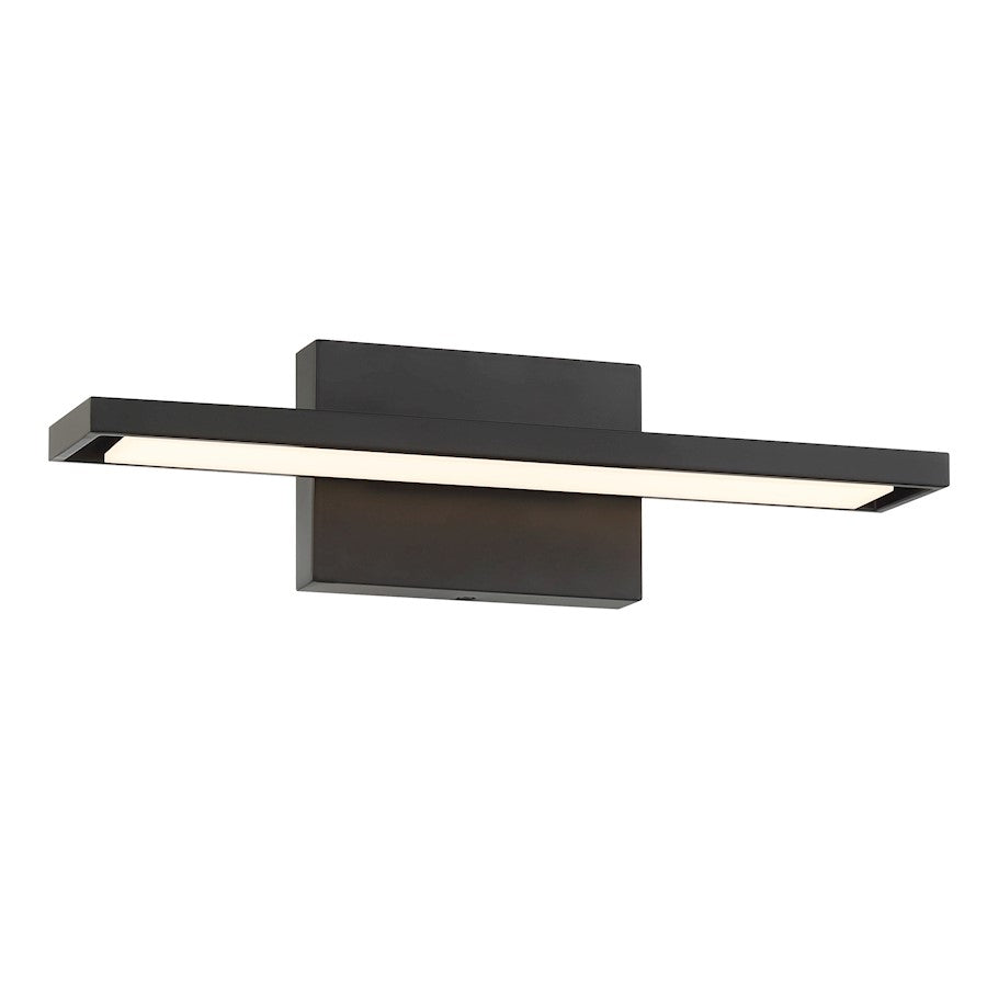 Minka George Kovacs Parallel LED 18" Wall Mount, Coal - P5580-66A-L