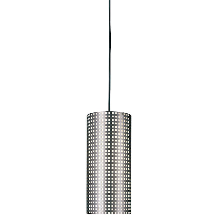 1 Light Mini Pendant, Brushed Nickel