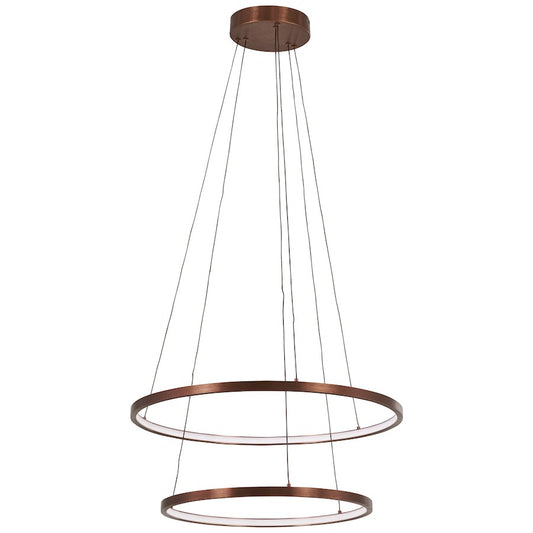 LED Pendant, Satin Bronze