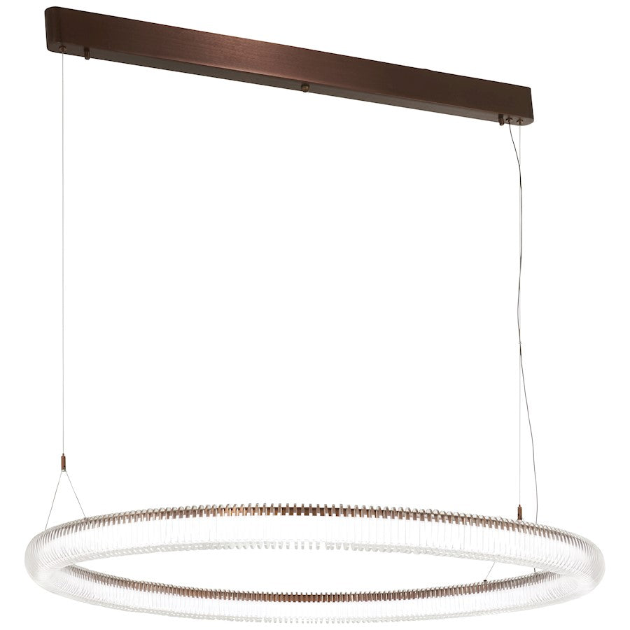 LED Pendant, Bronze