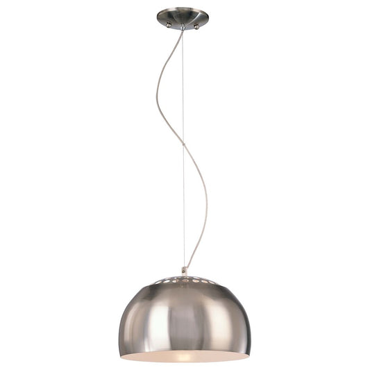 1 Light Pendant, Brushed Nickel