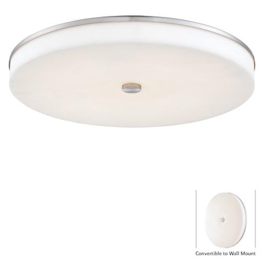 Minka George Kovacs U.H.O. LED Flush Mount, Brushed Nickel