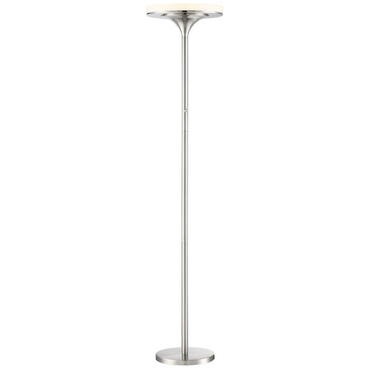 Minka George Kovacs U.H.O. LED Torchiere, Brushed Nickel