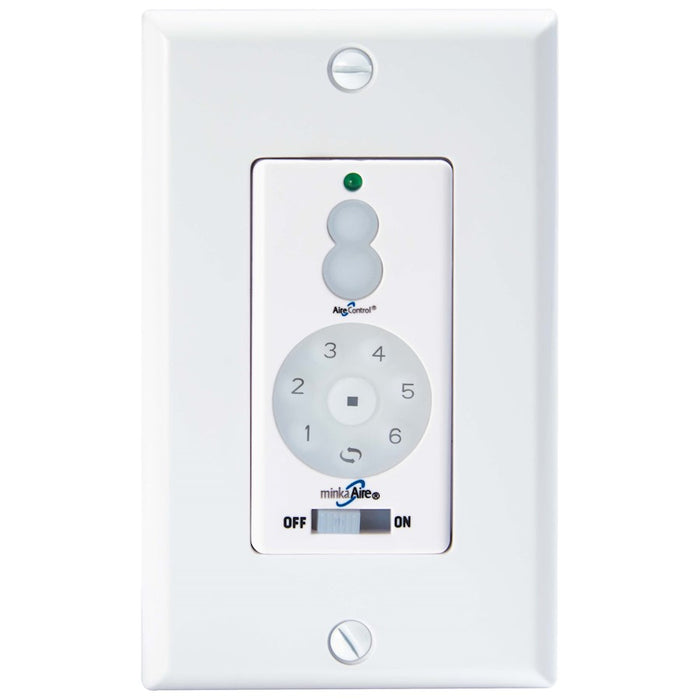 Minka Aire Dc 500 Fan Wall Remote Control Full Function, White