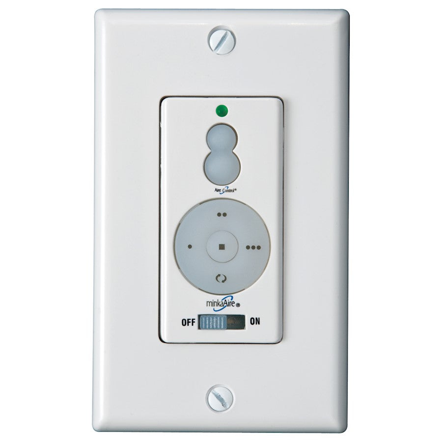 Minka Aire 212 Wall Control System, White