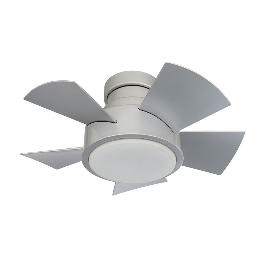 Modern Forms Vox 1-LT 26", 3500K Flush Mt Fan, Titanium - FH-W1802-26L-35-TT