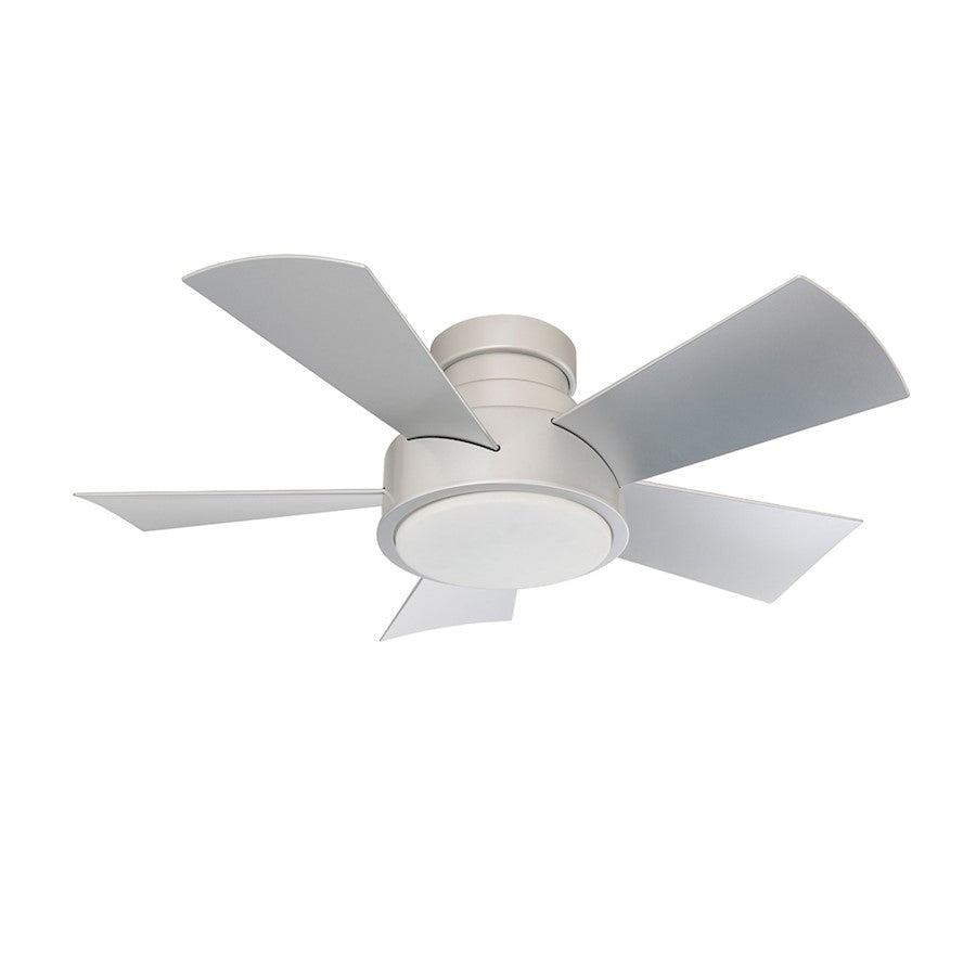 Modern Forms Vox 1-LT 38", 3500K Flush Mt Fan, Titanium - FH-W1802-38L-35-TT