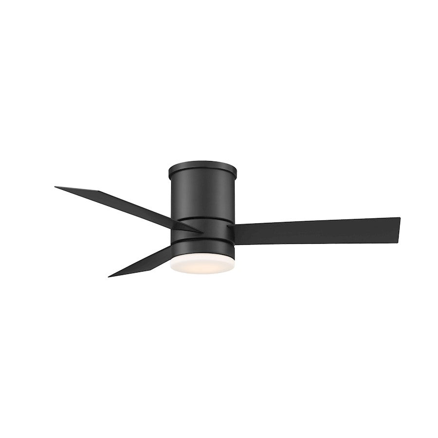 Modern Forms Axis 1 Light 44" 2700K, Flush Mount Fan, Black - FH-W1803-44L-27-MB