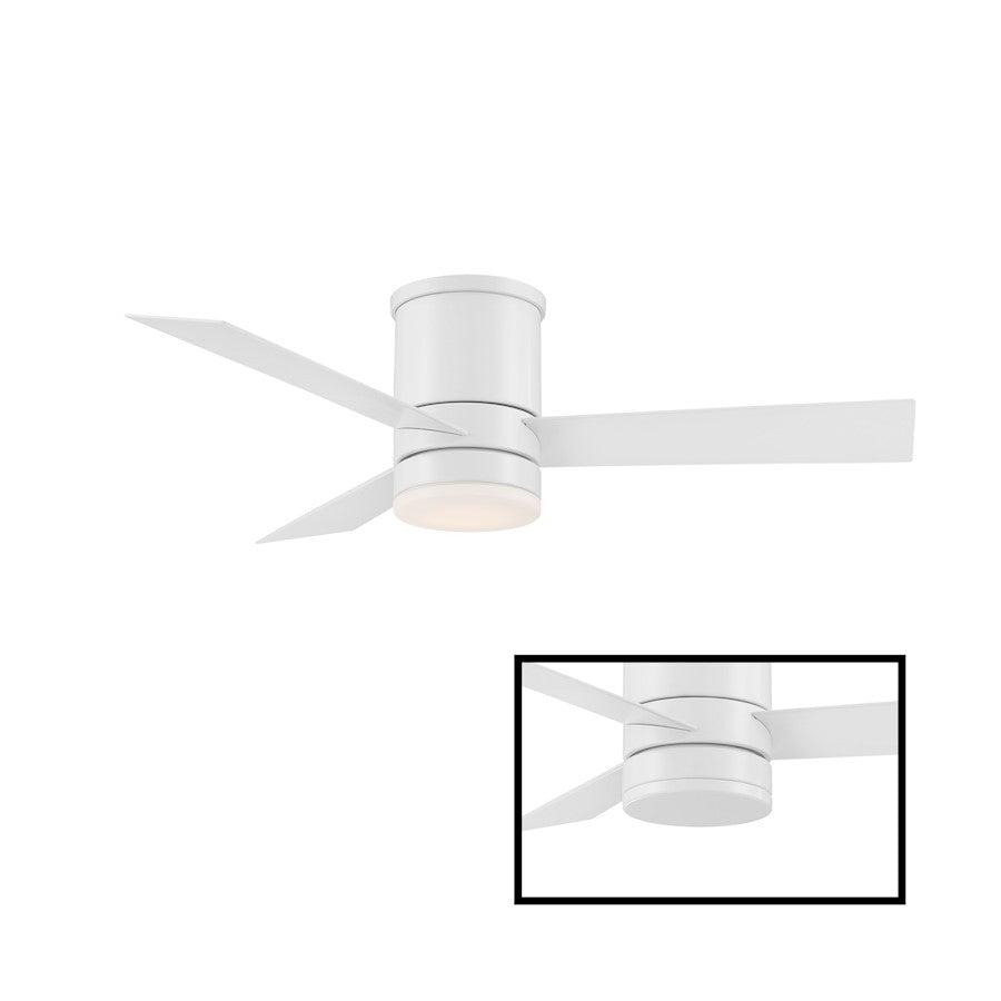 Modern Forms Axis 1 Light 44", Flush Mount Fan