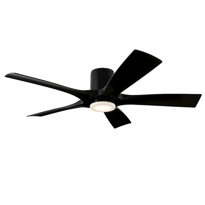 Modern Forms Aviator Flush Mount Ceiling Fan, Black