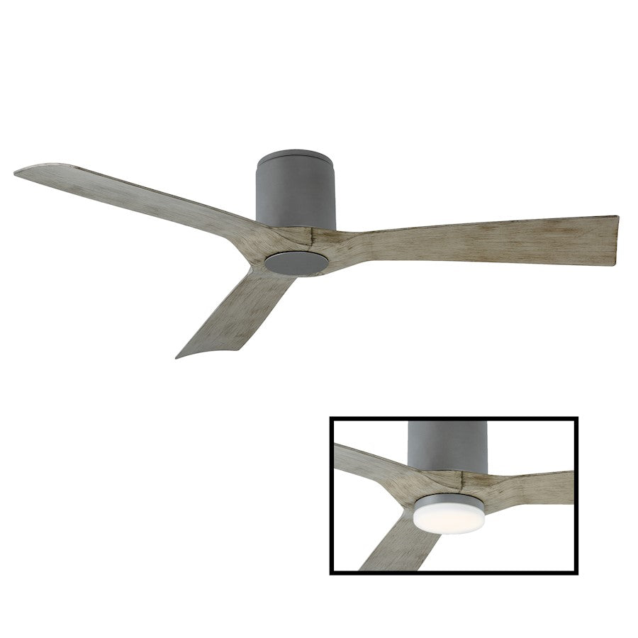 Modern Forms Aviator 1 Light 31W Flush Ceiling Fan, Graphite - FH-W1811-54-GH-WG