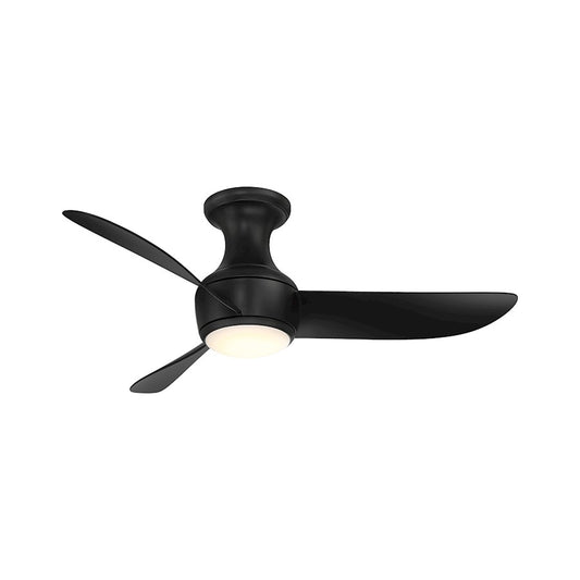 Modern Forms Corona 3-Bld 44" Flush Fan, 2700K LED, B - FH-W2203-44L-27-MB