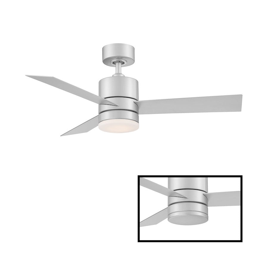 Modern Forms Axis 1 Light 44", Flush Mount Fan