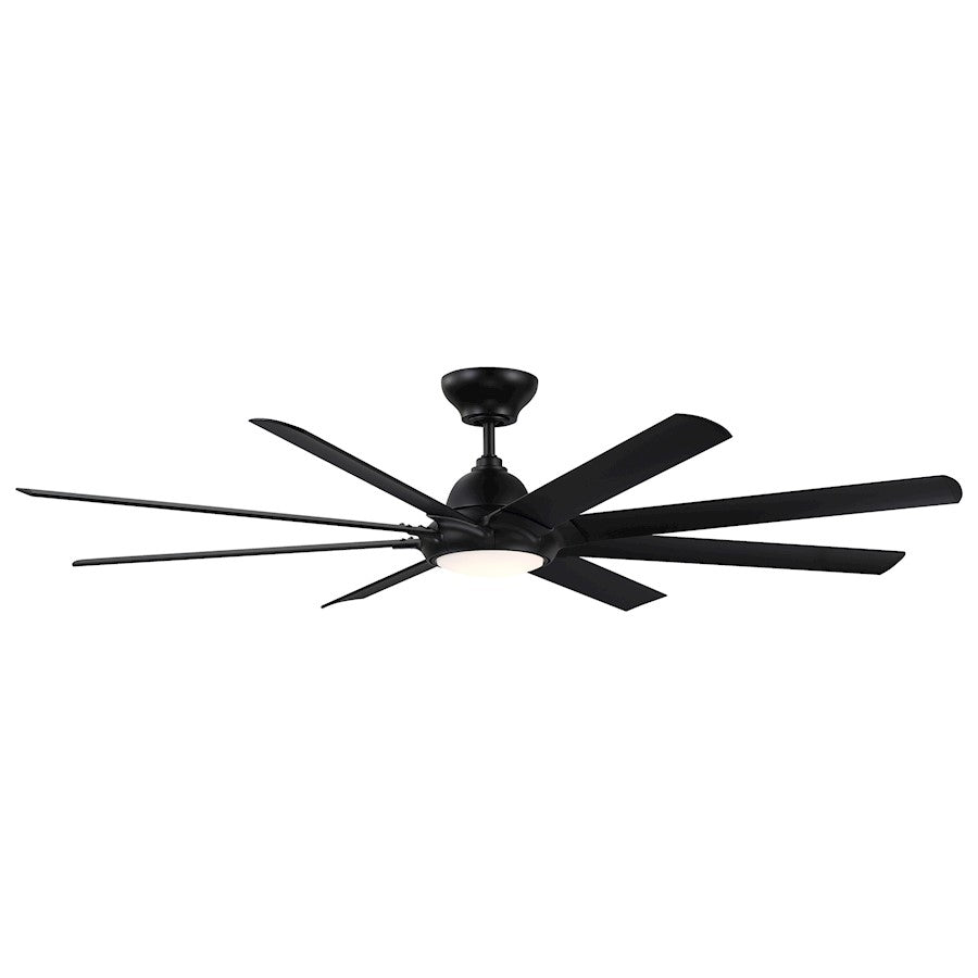 Modern Forms Hydra 1 Light 80" 2700K, Ceiling Fan, Black - FR-W1805-80L-27-MB