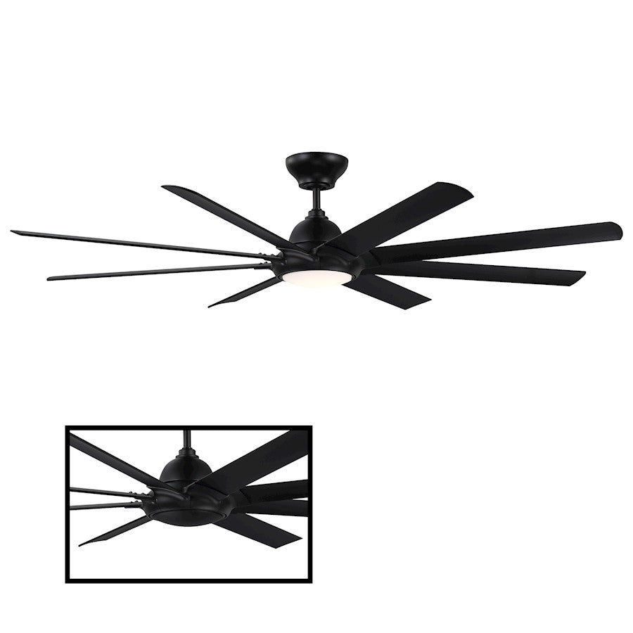 Modern Forms Hydra 1 Light, Ceiling Fan