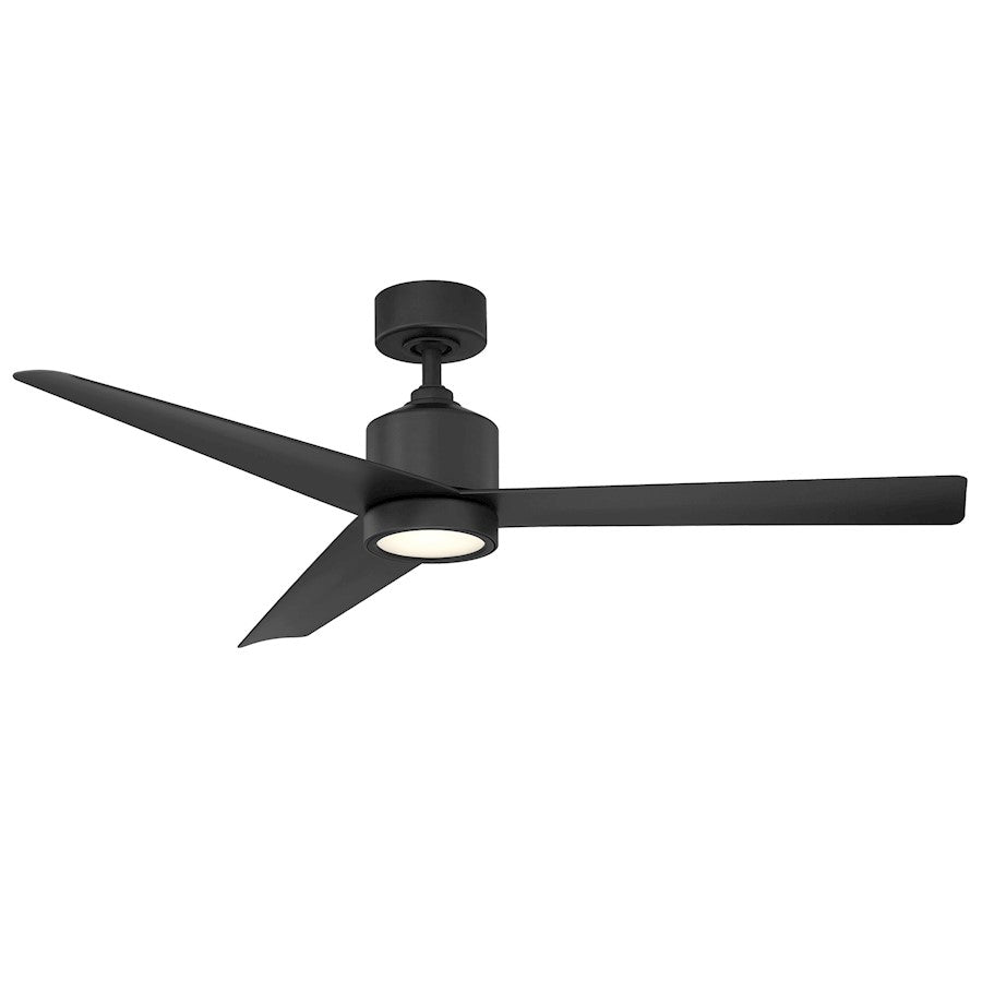 Modern Forms Lotus 1 Light 2700K, Ceiling Fan, Black - FR-W1809-54L-27-MB