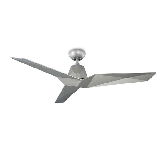 Modern Forms Vortex Ceiling Fan, Automotive Silver - FR-W1810-60-AS