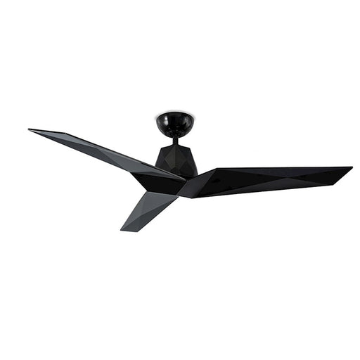 Modern Forms Vortex Ceiling Fan, Gloss Black - FR-W1810-60-GB