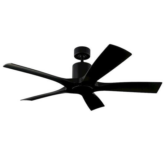 Modern Forms Aviator 54" Ceiling Fan in Matte Black - FR-W1811-5-MB