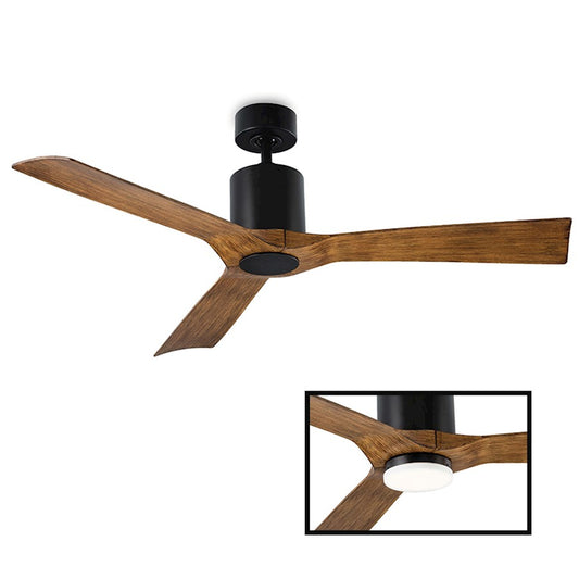 Modern Forms Aviator 1 Light 31W, Ceiling Fan, Matte Black - FR-W1811-54-MB-DK