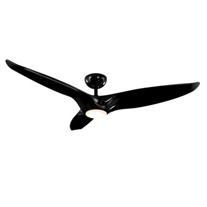 Modern Forms Morpheus III 1 Light 3500K, Ceiling Fan, Black - FR-W1813-60L-35-GB