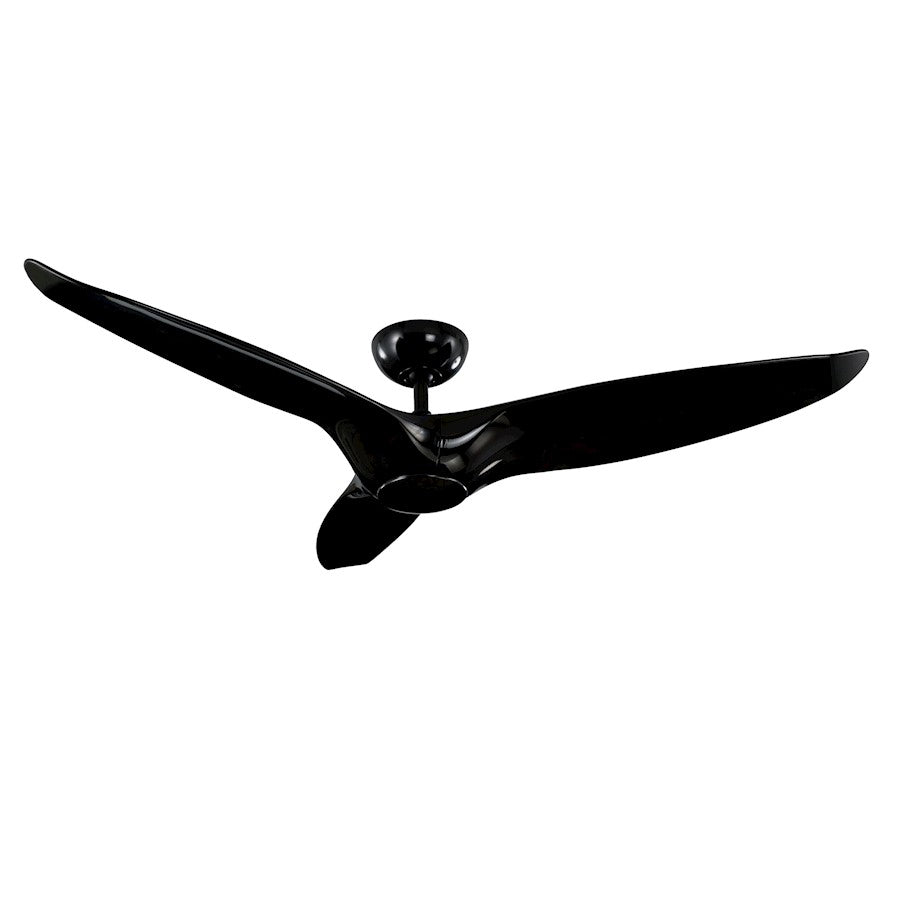 Modern Forms Morpheus III 1 Light, Ceiling Fan, Black