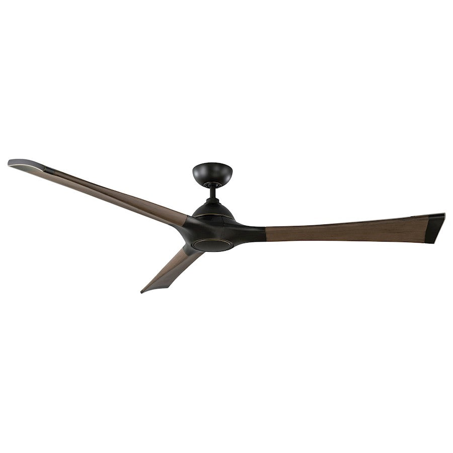 Modern Forms Woody 1 Light 72", 3000K Ceiling Fan, Bronze - FR-W1814-72L-BZ-DW