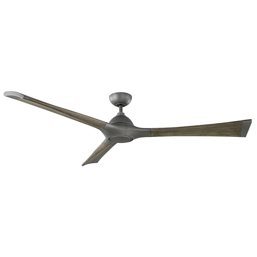 Modern Forms Woody 1 Light 72", 3000K Ceiling Fan, Graphite - FR-W1814-72L-GH-WG