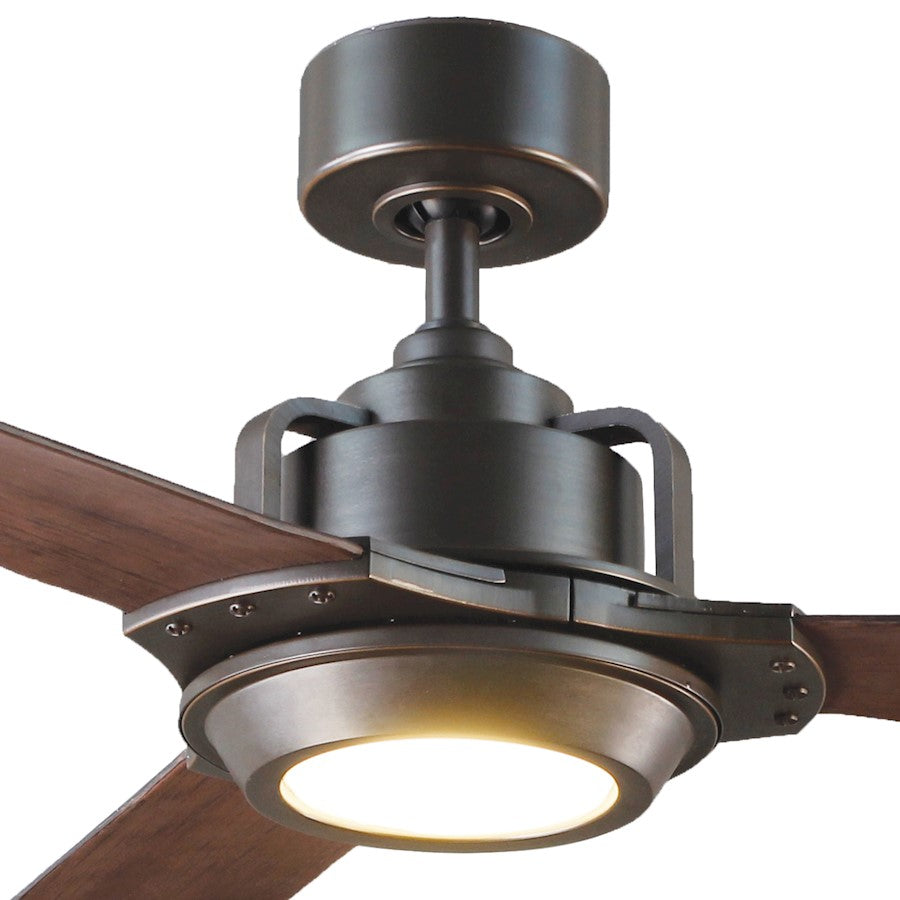 Modern Forms Osprey 1 Light 3500K Ceiling Fan, Bronze - FR-W1817-56L35OBDW