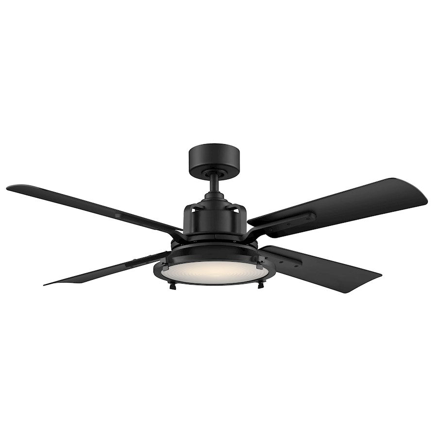 Modern Forms Nautilus 1 Light 2700K, Ceiling Fan, Black - FR-W1818-56L-27-MB