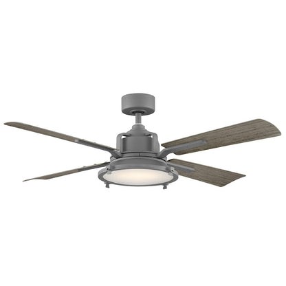 Modern Forms Nautilus 1 Light 3000K, Ceiling Fan, Graphite - FR-W1818-56L-GH-WW