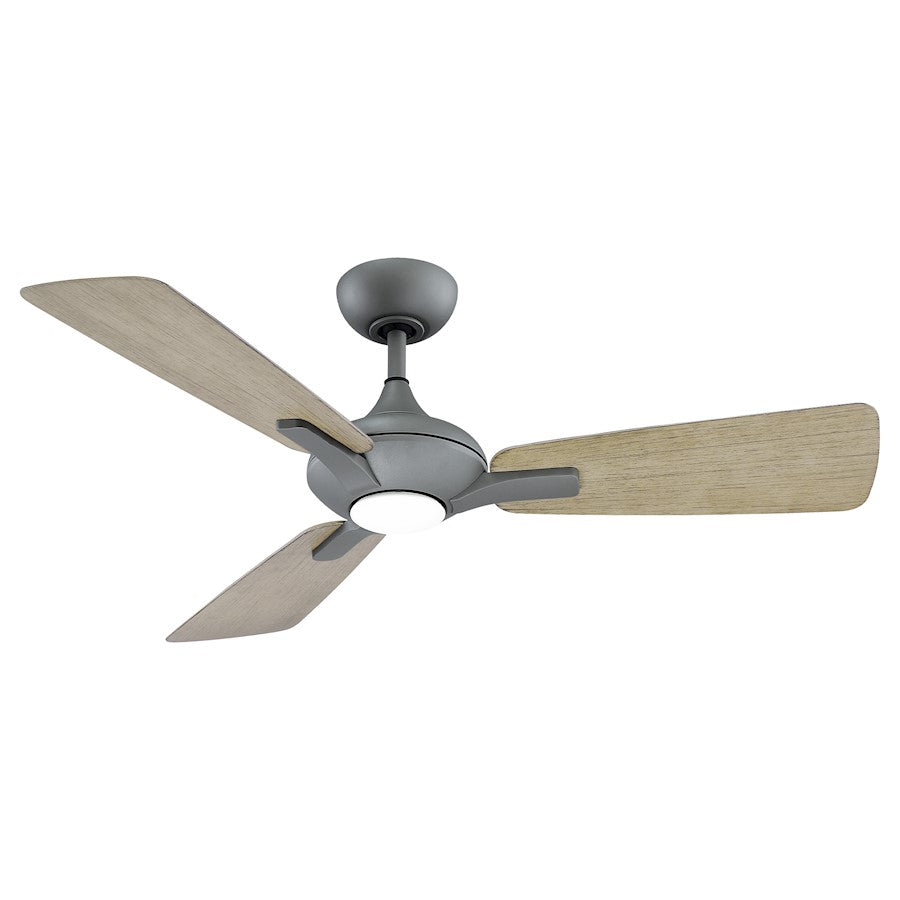 Modern Forms Mykonos 1 Light 3000K Ceiling Fan, Graphite - FR-W1819-52L-GH-WG