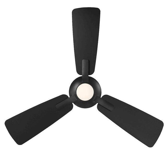 Modern Forms Mykonos 1-LT 3-Blade, Ceiling Fan, Black