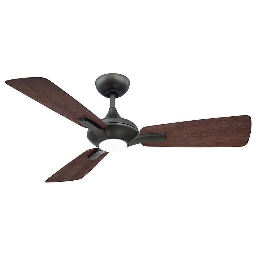 Modern Forms Mykonos 1 Light 2700K Ceiling Fan, Bronze - FR-W1819-52L27BZDW