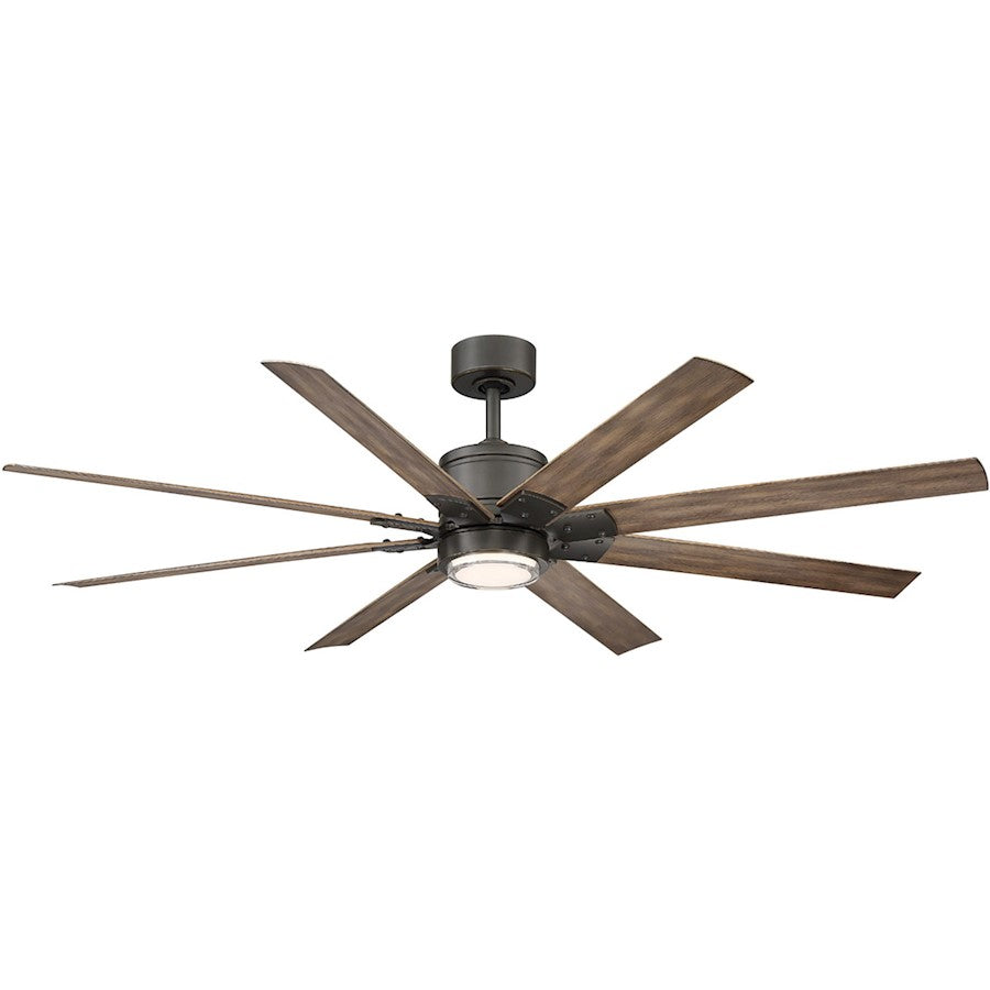 Modern Forms Renegade 1-LT 66", 2700K Ceiling Fan, Bronze - FR-W2001-66L27OBBW