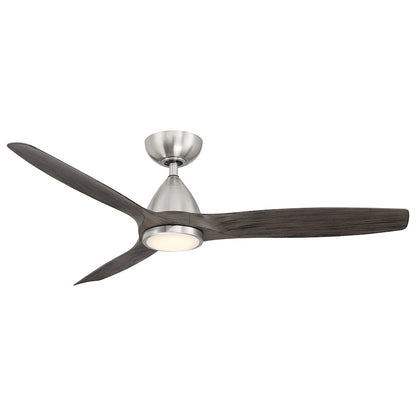 Modern Forms Skylark 3-Bld 54" Ceiling Fan, 3000K LED, N/E - FR-W2202-54L-BN-EB