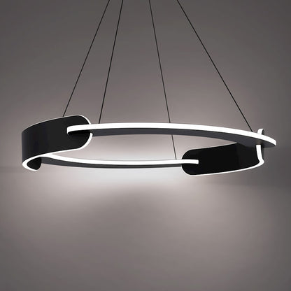 LED Round Pendant 3000K, Black