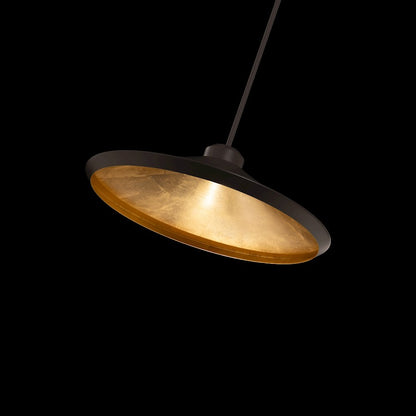 24" LED Pendant 3000K, Bronze Gold