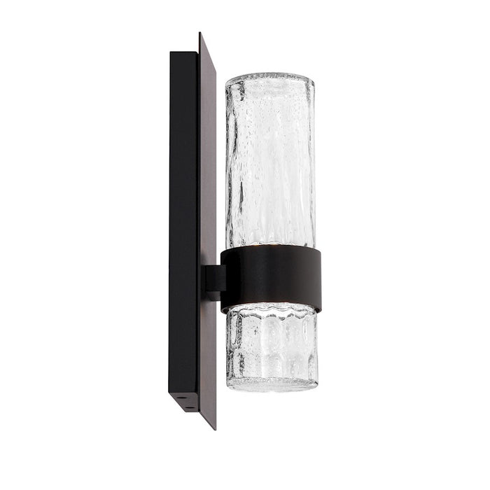 Modern Forms Beacon LED Outdoor Wall Light 3000K, Black/Seedy