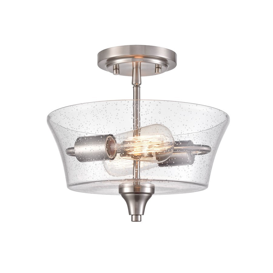 Millennium Lighting Caily 2 Light Semi-Flush Mount