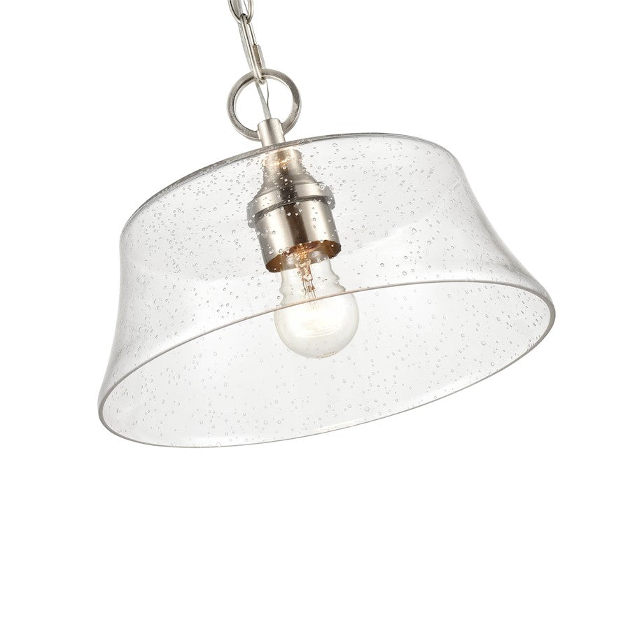 1 Light Linear Pendant, Clear