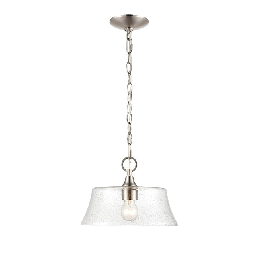 1 Light Linear Pendant, Clear