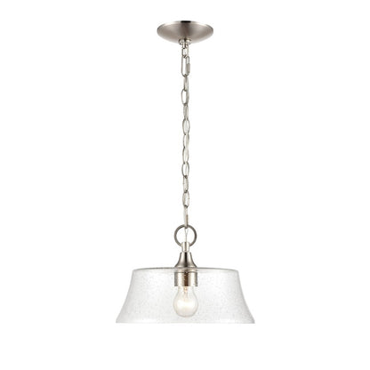 1 Light Linear Pendant, Clear