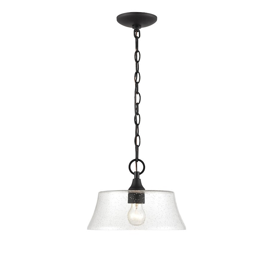 1 Light Linear Pendant, Clear