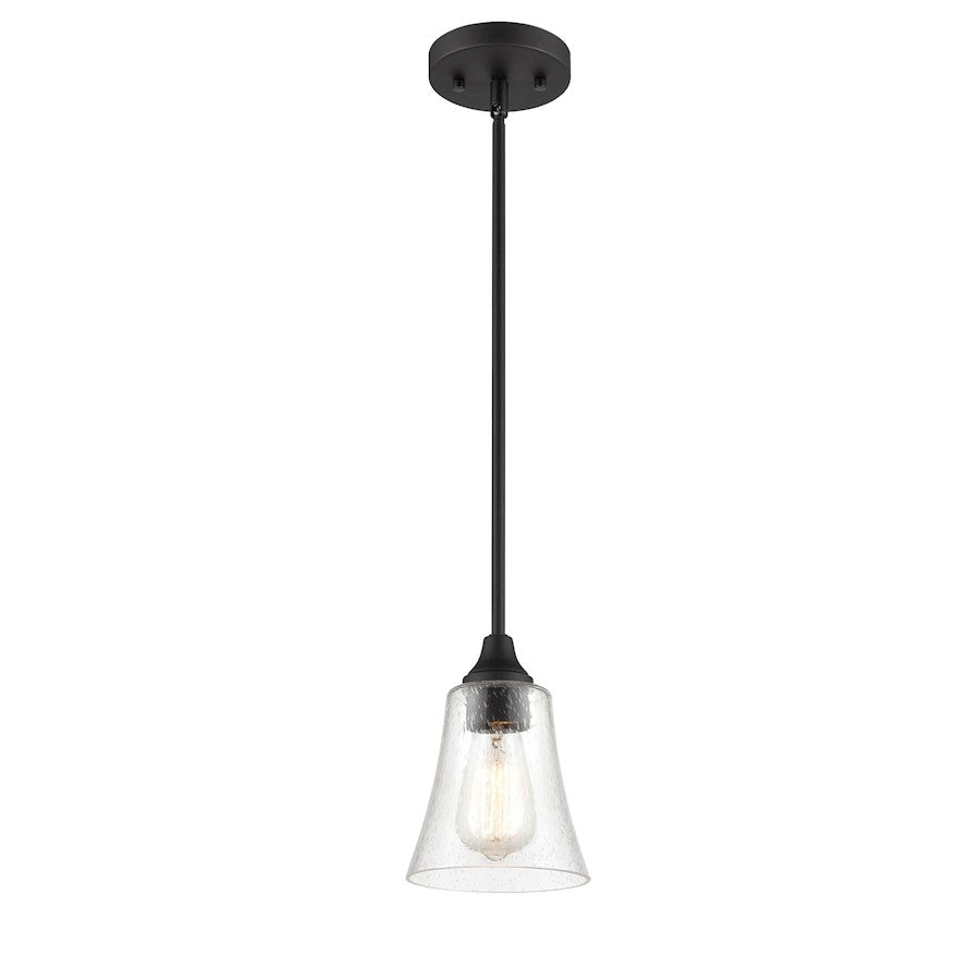 1 Light Linear Pendant, Clear