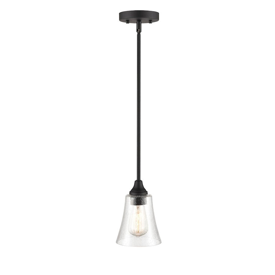 1 Light Linear Pendant, Clear