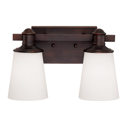 Cimmaron Bathroom Vanity Light, Rubbed Bronze